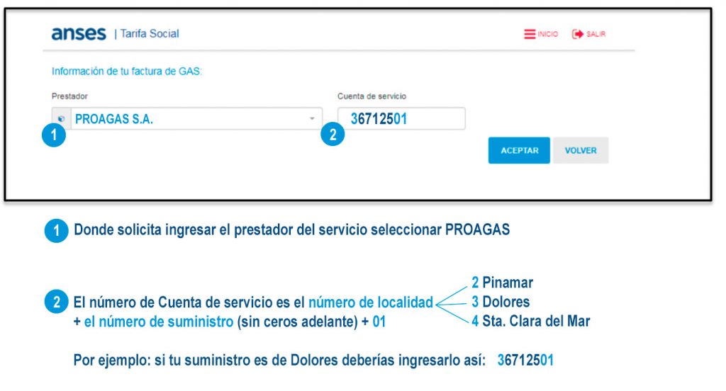 Anses Tarifa Social De Gas PROAGAS Tu Compa a De Gas